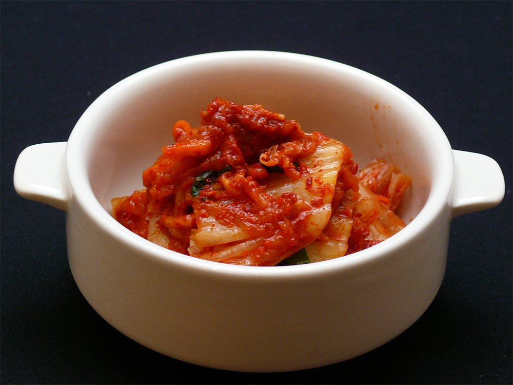 Gen. own original kimchi Korean direct route.